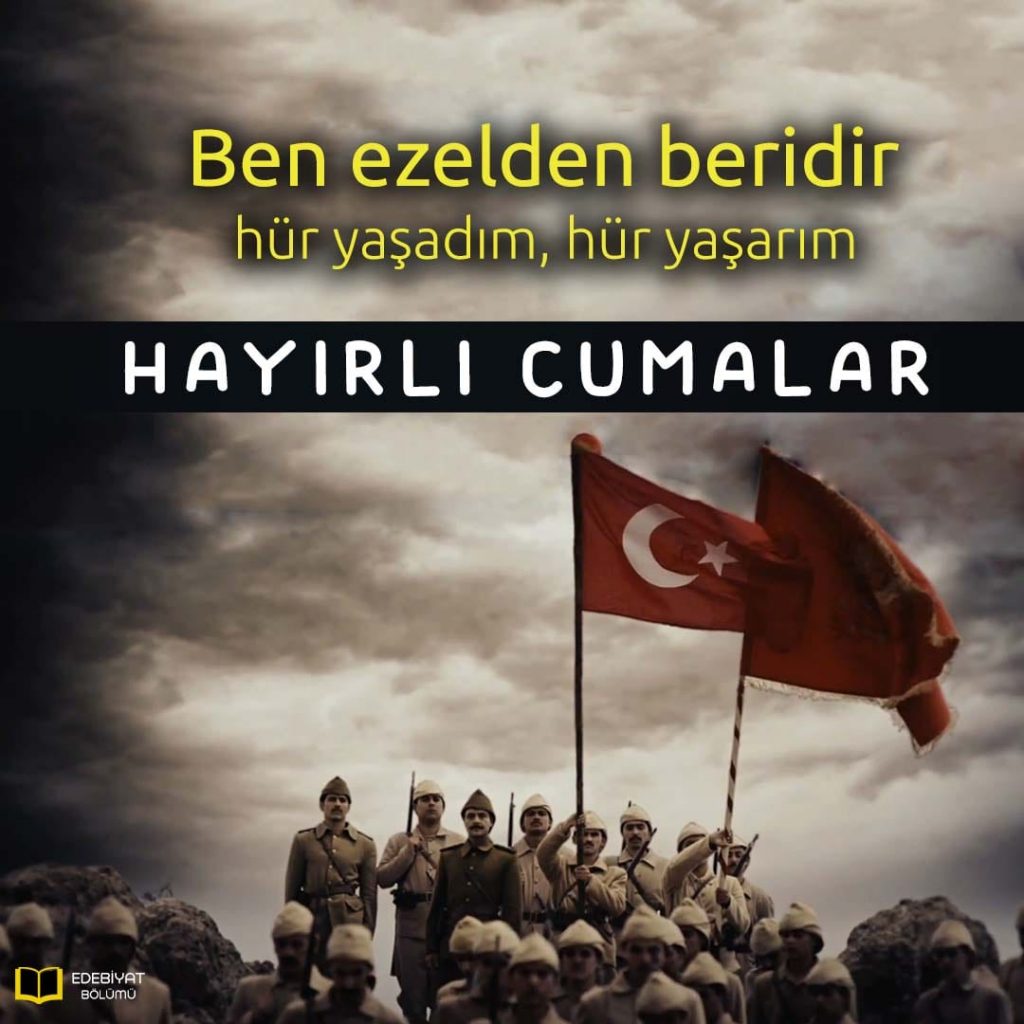 Bayraklı-Askerli-Türk-Bayrağı-Cuma-Mesajı