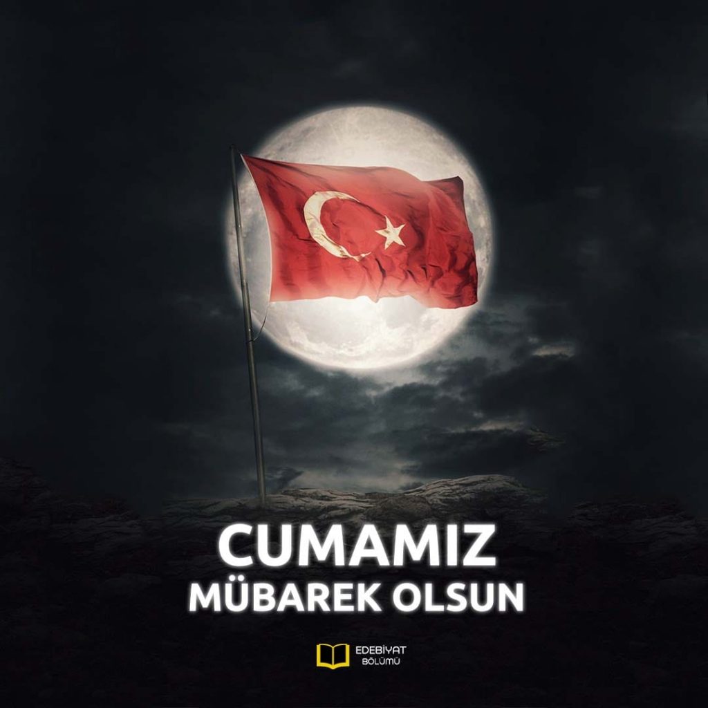 Türk-Bayraklı-Cumamız-Mübarek-Olsun-Mesajları