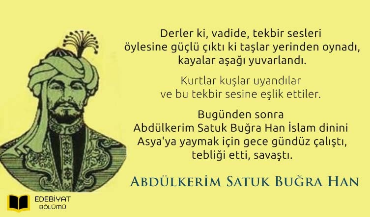 İlk-Müslüman-Türk-Hükümdar-Satuk-Buğrahan-Sözleri